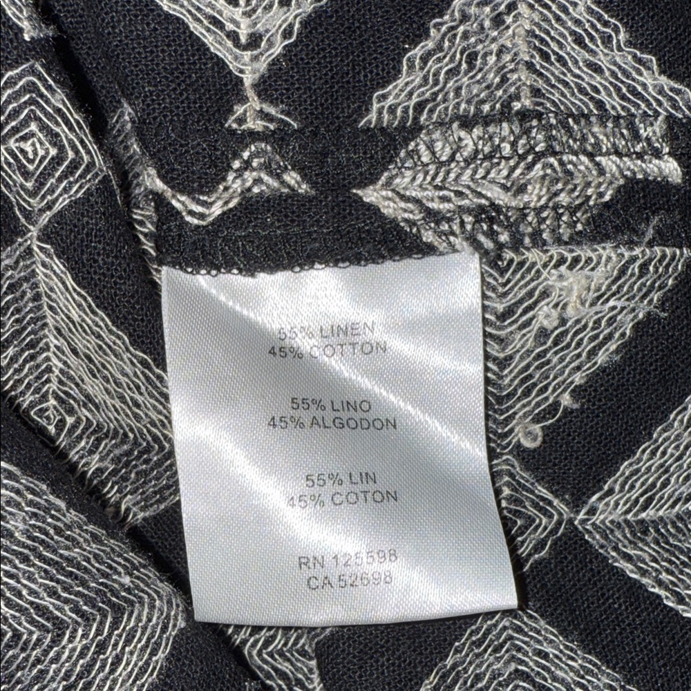 Ellen Tracy Elegant Geometric Patterned Dress - image 8